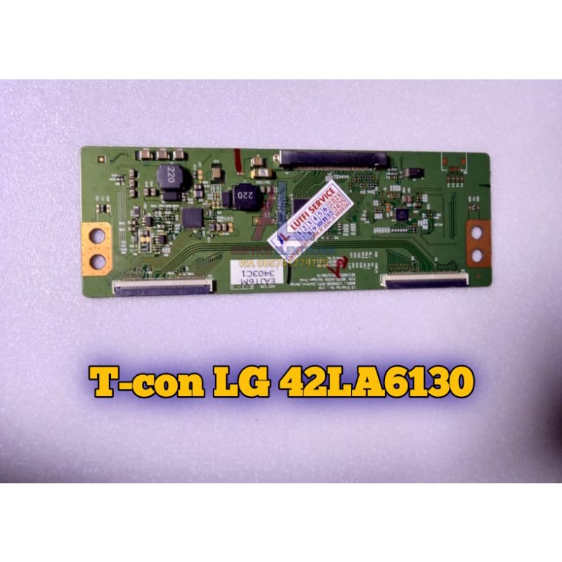 Tcon LG 42LA6130. T-con TV LED LG 42LA6130. Tcon LG 42la6130
