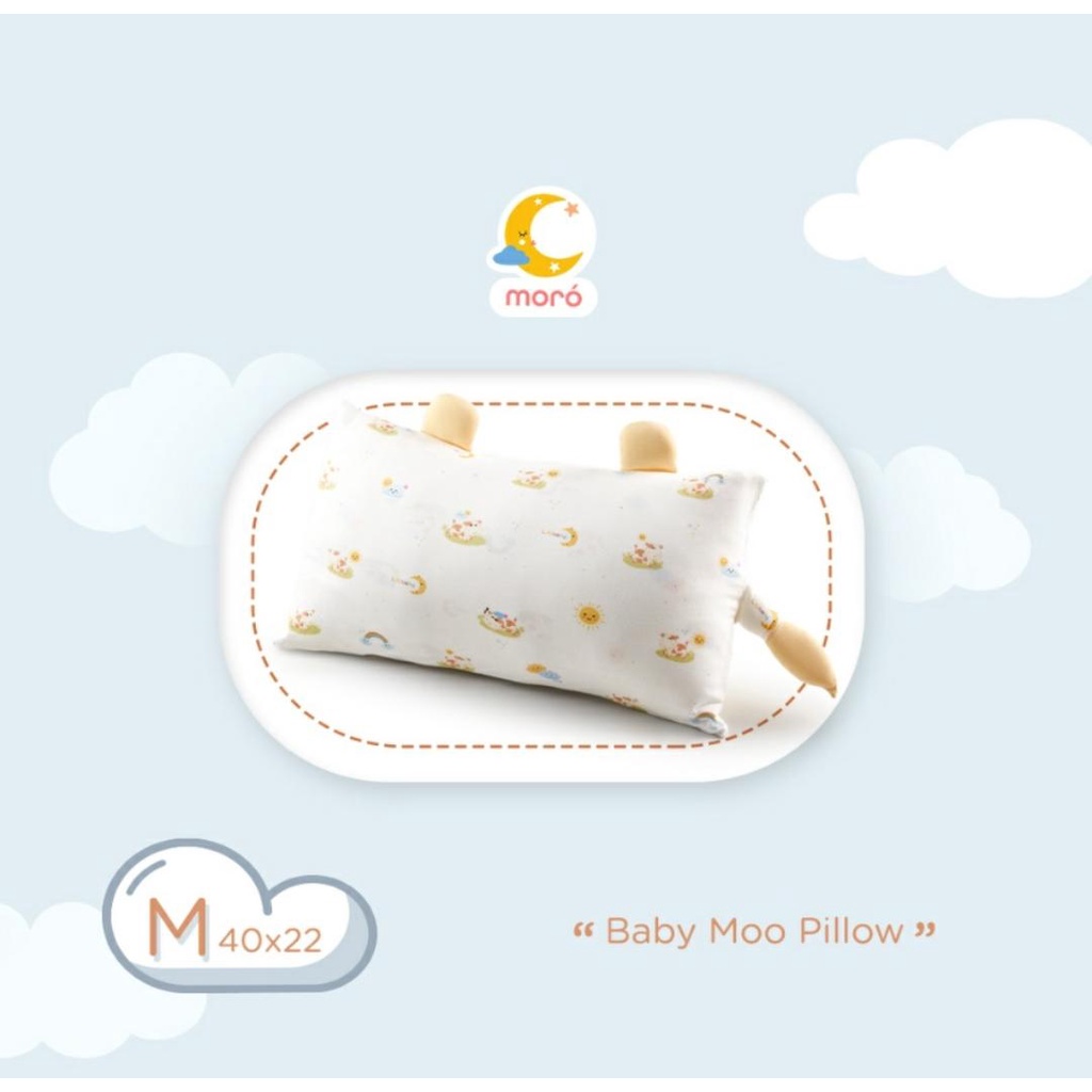 MORO BABY MOO PILLOW / BANTAL BAYI MORO