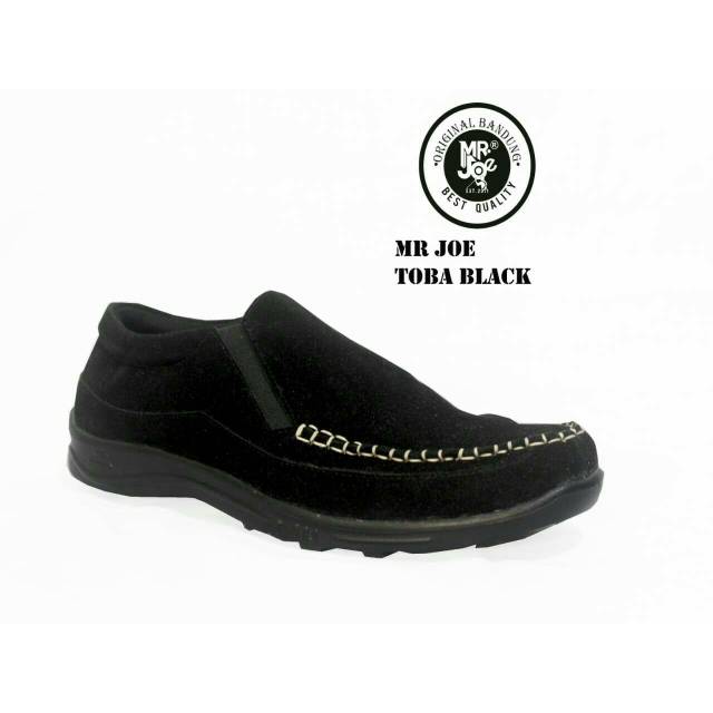 DISKON DR. KEVIN MEN CASUAL SHOES SLIP ON 13184 - BLACK SLIP ON PRIA