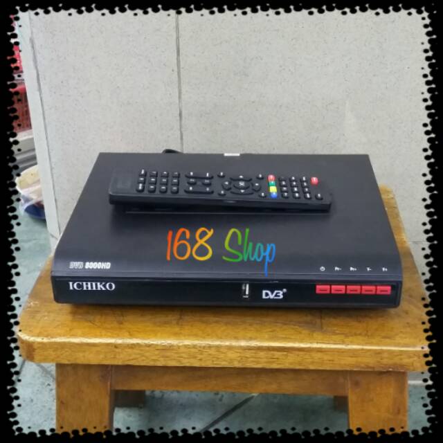 Set Top Box ICHIKO DVB 8000-DVB T2 atau biasa disebut Receiver Channel Digital