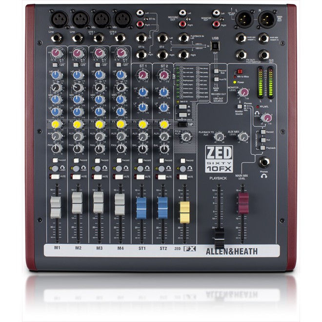 Mixer Allen & Heath ZED60-10FX ZED60 10FX Multipurpose Mixer with FX Original