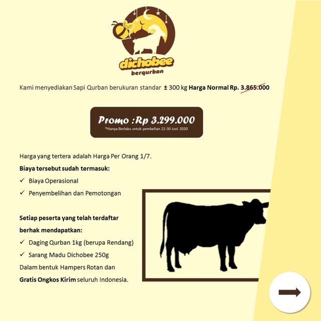 Patungan Qurban Sapi Free Hampers Sapi 1 A6d5 Indonesia