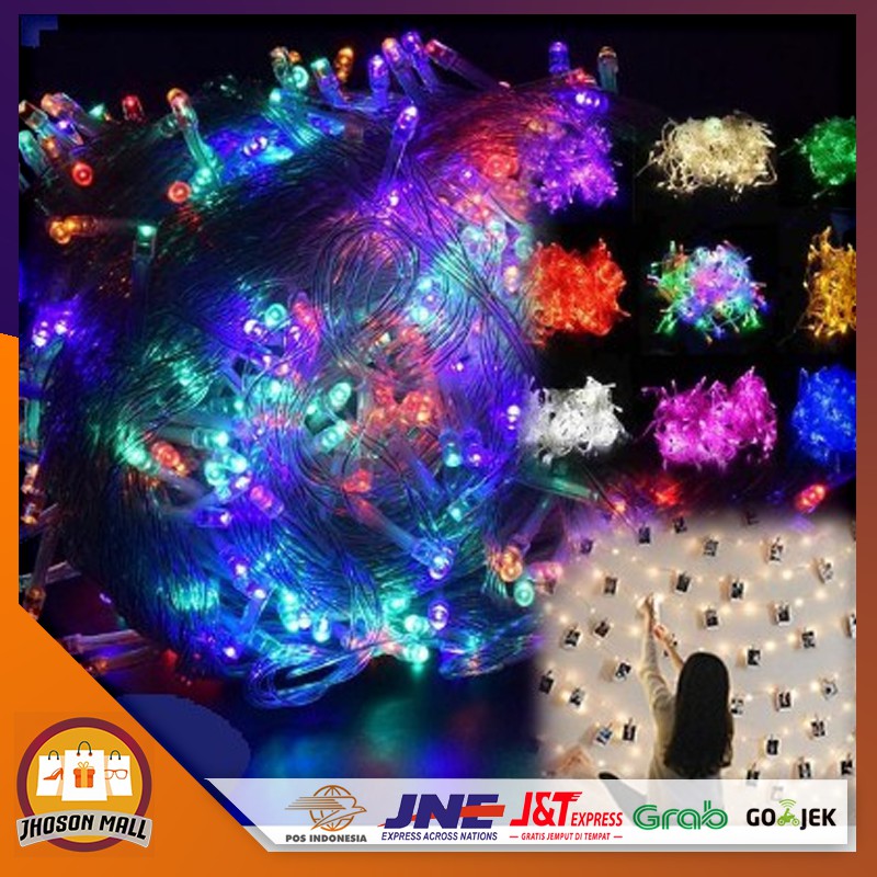 JM READY STOK LAMPU  TUMBLR  LED 10  METER  50 LED LAMPU  