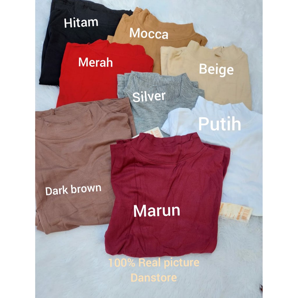 Danstore - MANSET BADAN RAYON  PREMIUM / Manset polos Lengan Panjang Rayon Super Premium Stretch Adem Anti Gerah