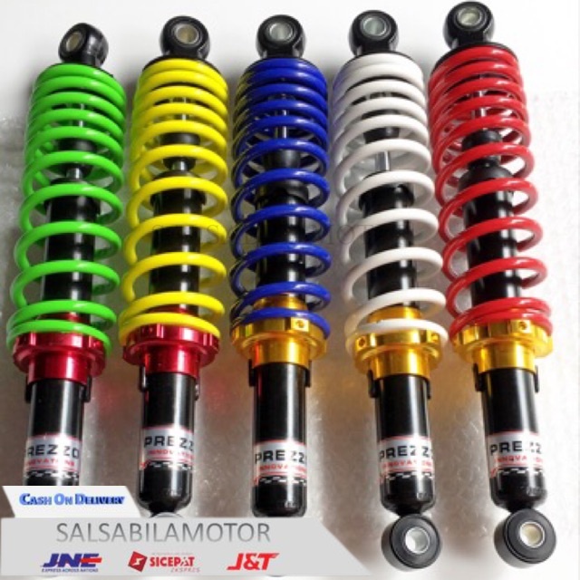 VARIASI SHOCK BREAKER BELAKANG KHARISMA/REVO/SUPRAX125/SUPRA FIT NEW/SUPRA X 340MM SERIES 81 VARIASI