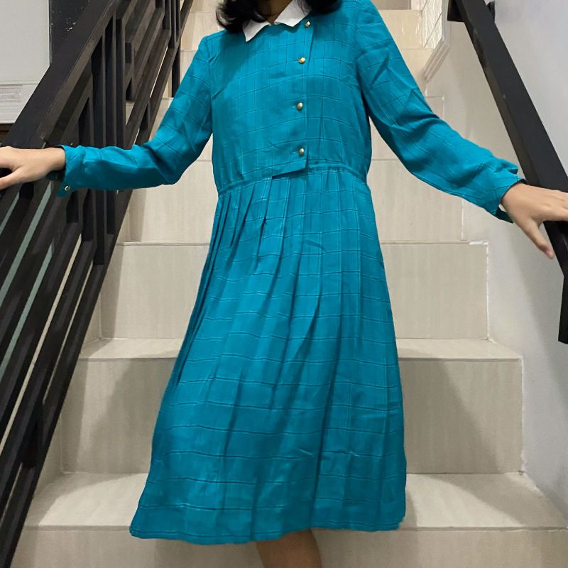 midi dress korea tosca