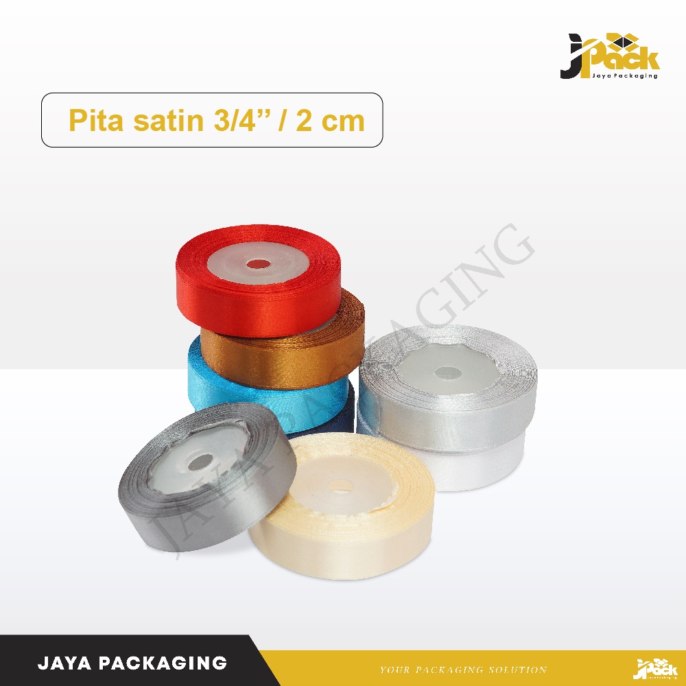 

Pita Satin ( 0,75" / 2 cm ) Per Roll (25 Yard) pita/pitakado/pitasatin/hampers