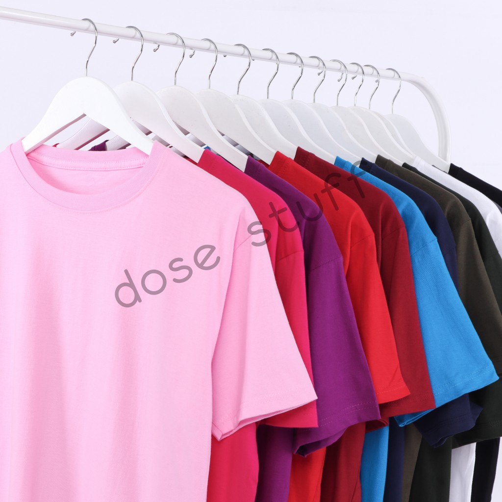  KAOS  POLOS  COTTON COMBED 30S PREMIUM GARANSI 100 Shopee 