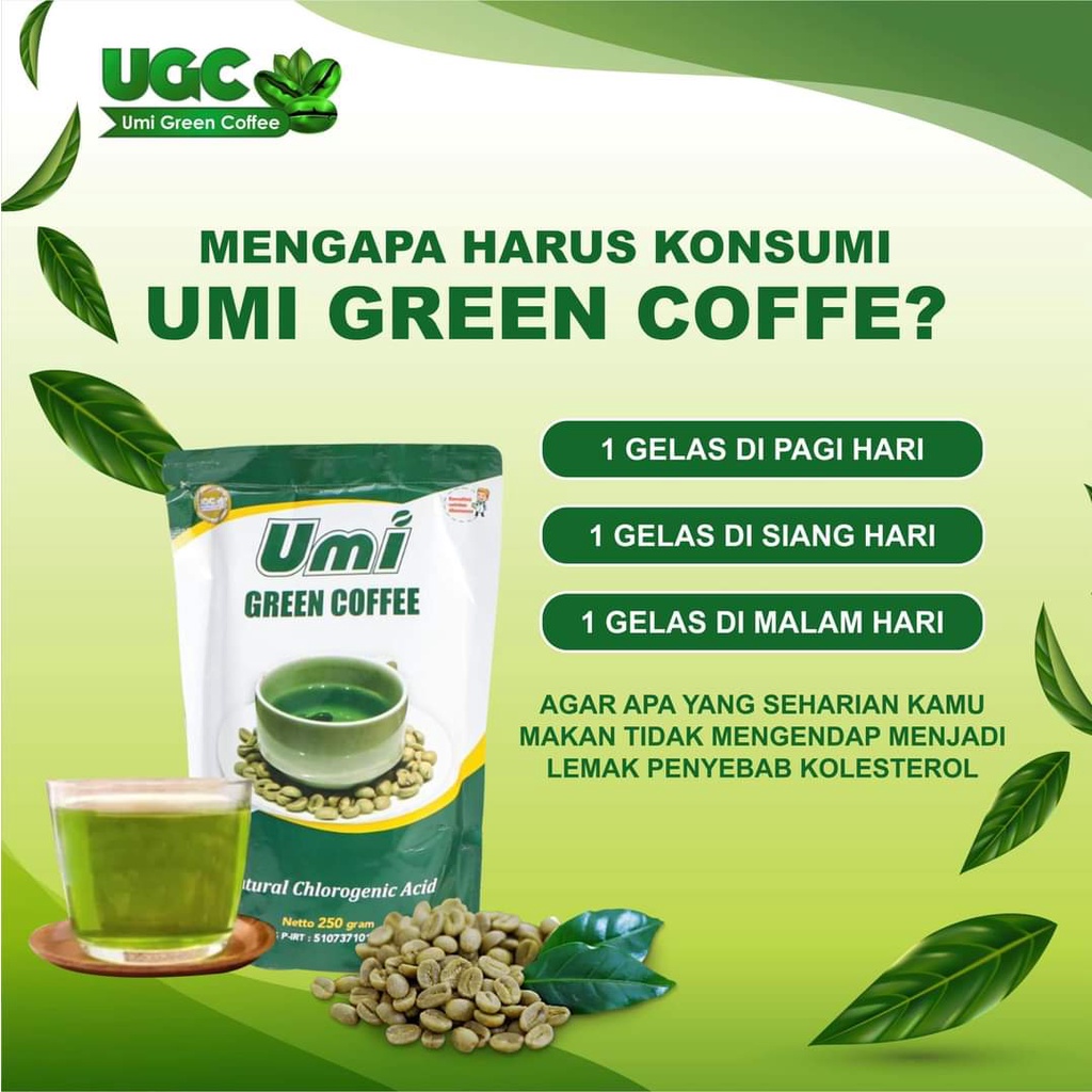 UGC Umi Green Coffee Original 100% Asli Herbal