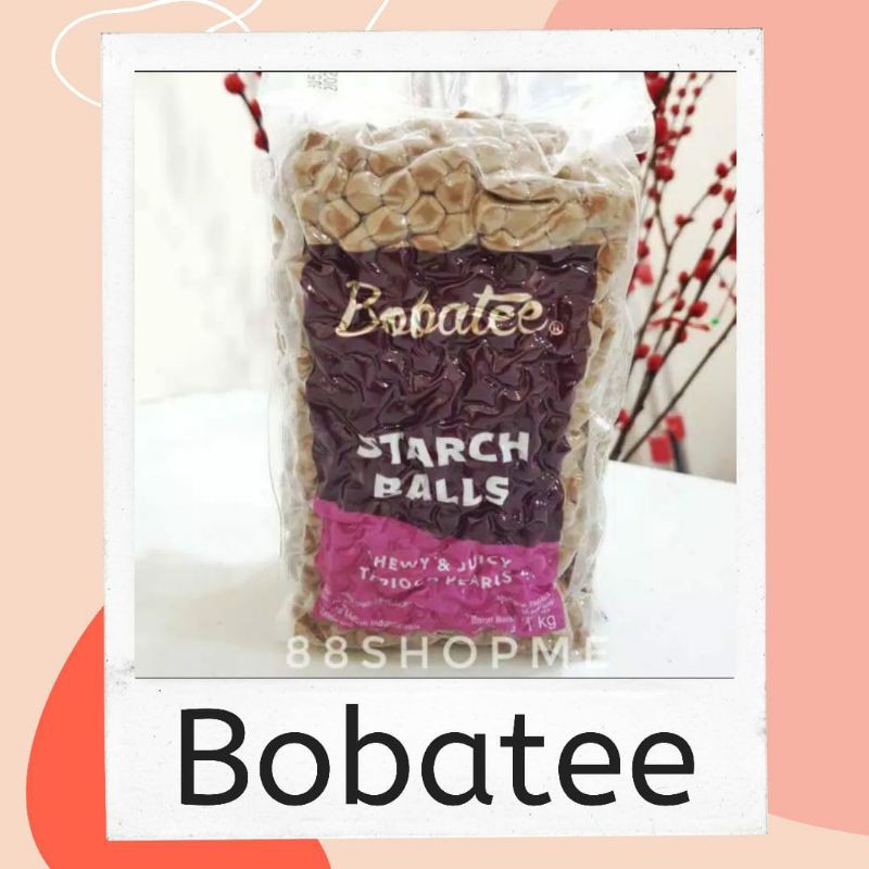 

BOBA BOBATEE TAPIOCA TAPIOKA PEARL 1KG