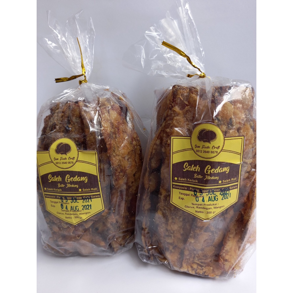 

Sale Pisang Crispy Manis 200 gram - Saleh Pisang Krispi Manis