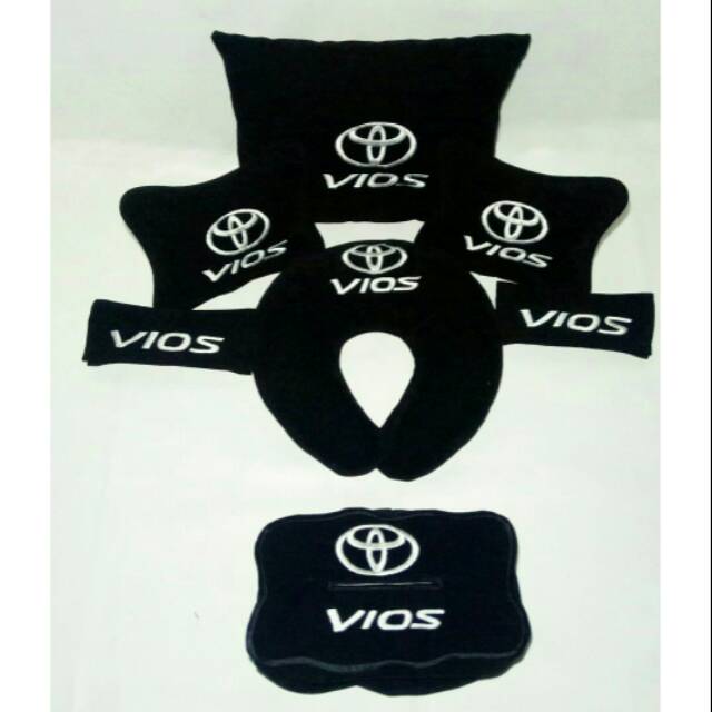 Toyota Vios Bantal aksesoris mobil Bordir