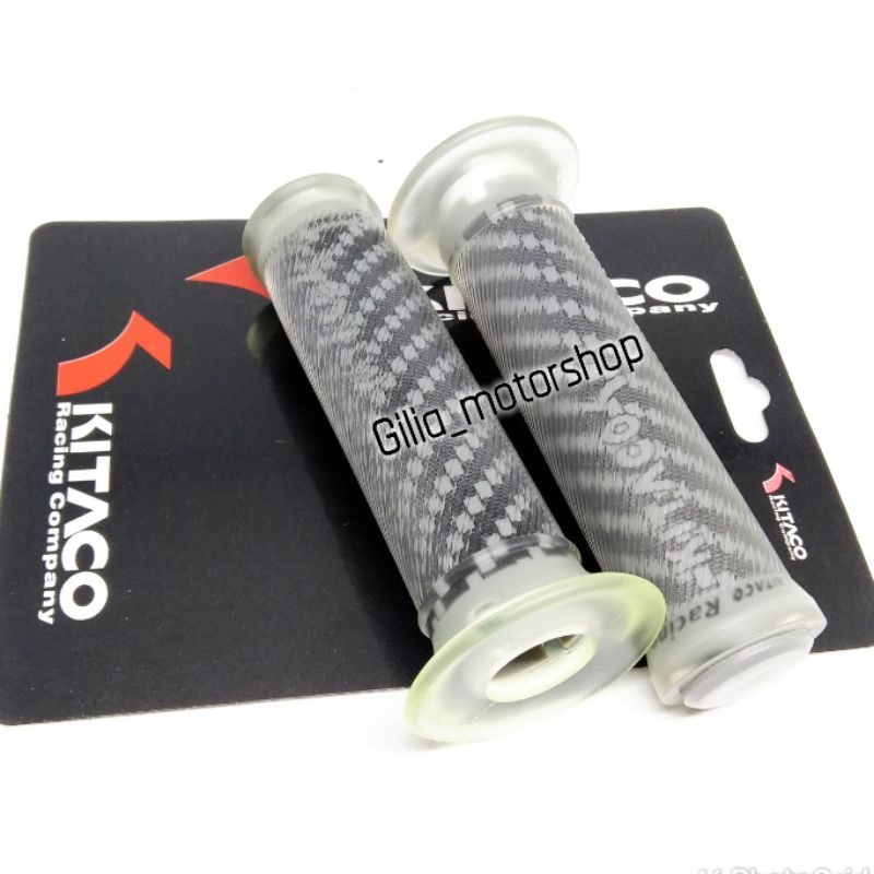 Handgrip Handfat Kitaco Carbon Grey Karet Lembut Grip Kitaco Original