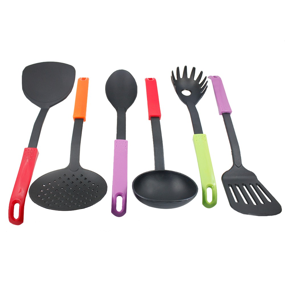 SPATULA SET / SODET / SUTIL 6 PCS WARNA WARNI Shopee