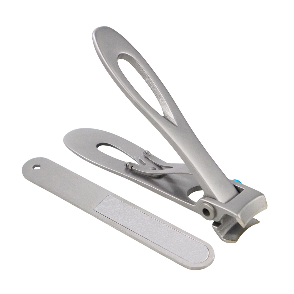 Gunting Kuku Big Nail Clipper German Stainless Steel 2 PCS Set A - J0087 - Silver