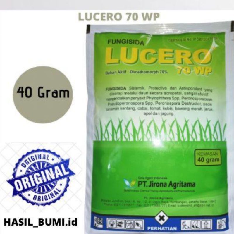 Obat Fungisida Bawang Merah Lucero Tepung 70 Wp 40 Gram Original