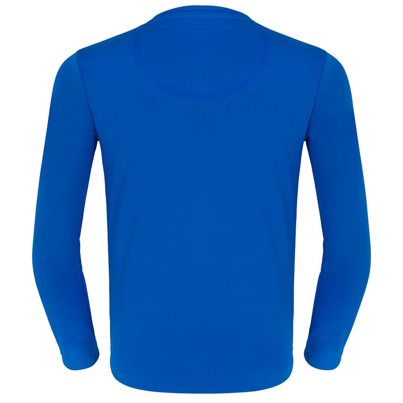 Decathlon OLAIAN kids’ surfing anti-UV long-sleeved printed water T-shirt - blue - 8611613