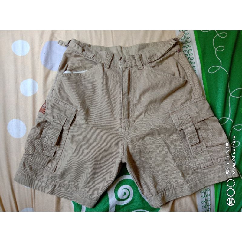 preloved celana cargo pendek second bekas