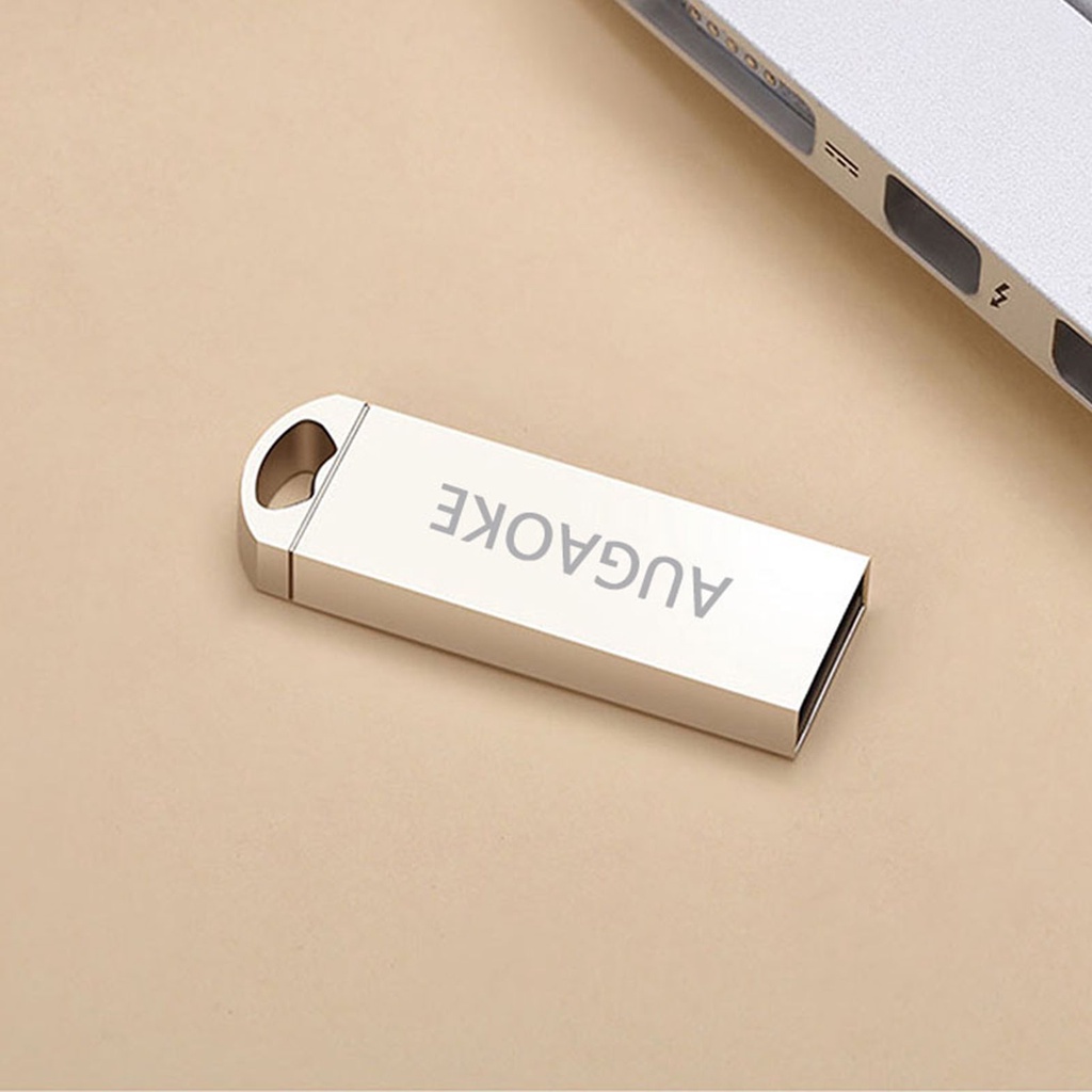 (Huluboy) Flashdisk USB 3.0 256GB 512GB 1TB 2TB AUGAOKE U Disk Universal Kecepatan Tinggi Untuk Komputer