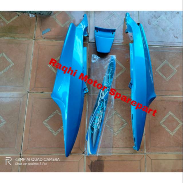 Cover Body belakang mio smile plus striping / Body Samping kanan kiri mio smile