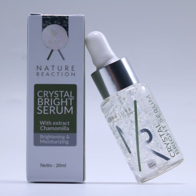 NR NATURE REACTION CRYSTAL BRIGHT SERUM 20 ML/NR SERUM ORIGINAL 100%