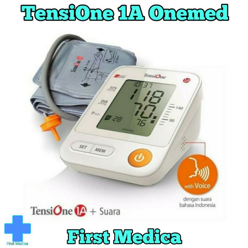 TensiOne 1A Onemed / Tensimeter Digital Dengan Suara TensiOne 1A Onemed