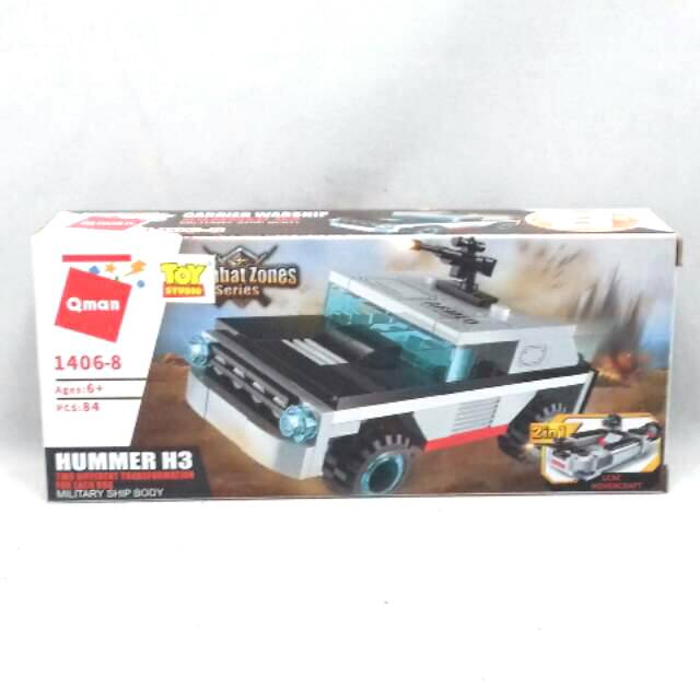 Block 2 in 1 Qman Satuan 1406-8 Hummer H3