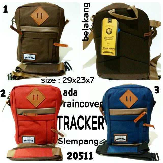 Tas slempang Tracker 20511 tas slempang cowok terbaru dan termurah