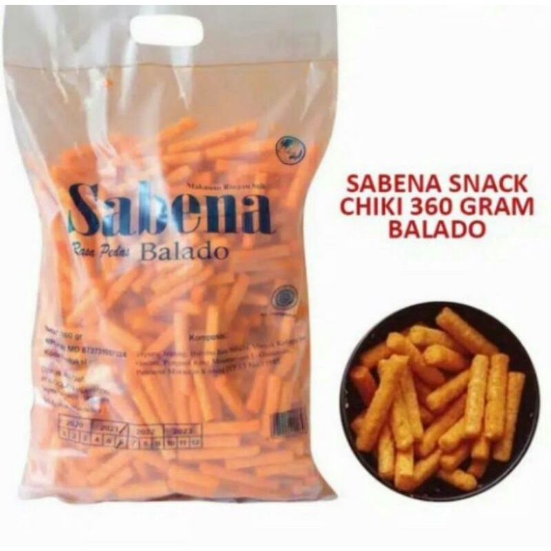 

stick sabena rasa balado dan keju 360 gram