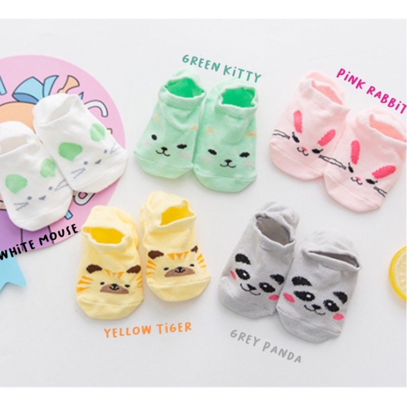 PROMO Kaos Kaki Bayi Berbahan Katun Premium 0 - 36 Bulan / Cotton Premium Baby Socks