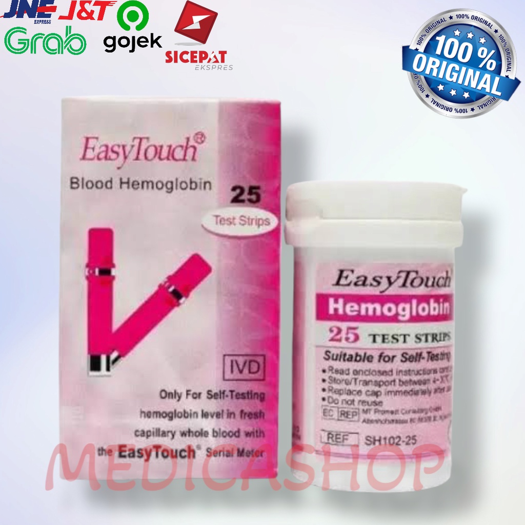 Strip Hemogoblin / HB Easy Touch isi 25