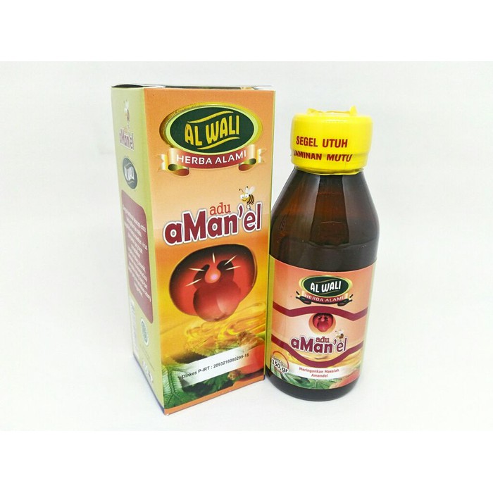 Madu Amandel / Radang Tenggorokan Al Waliy / Alwaliy
