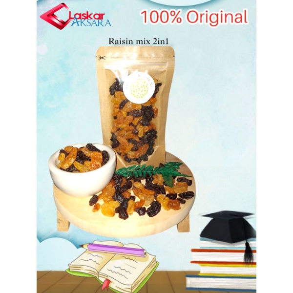 

Golden Raisin Black Raisin Mixed 2in1 // Premium