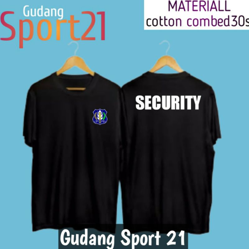 kaos baju security kaos security