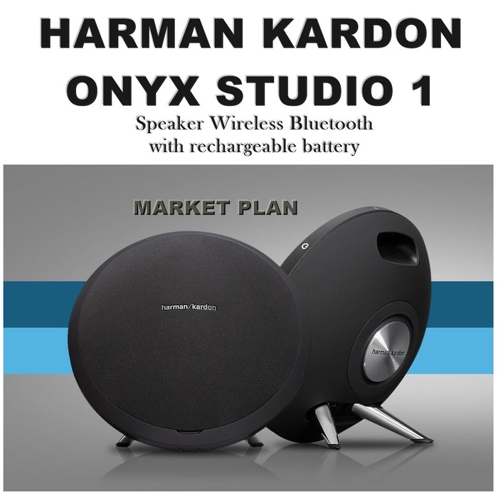 PROMO.. Harman Kardon Onyx Studio 1 Speaker Bluetooth Portable  ORIGINAL Hitam