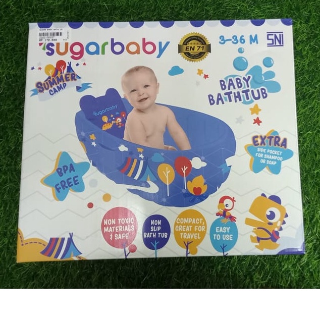 Sugar Baby 2in1 Inflatable Baby Bath Tub