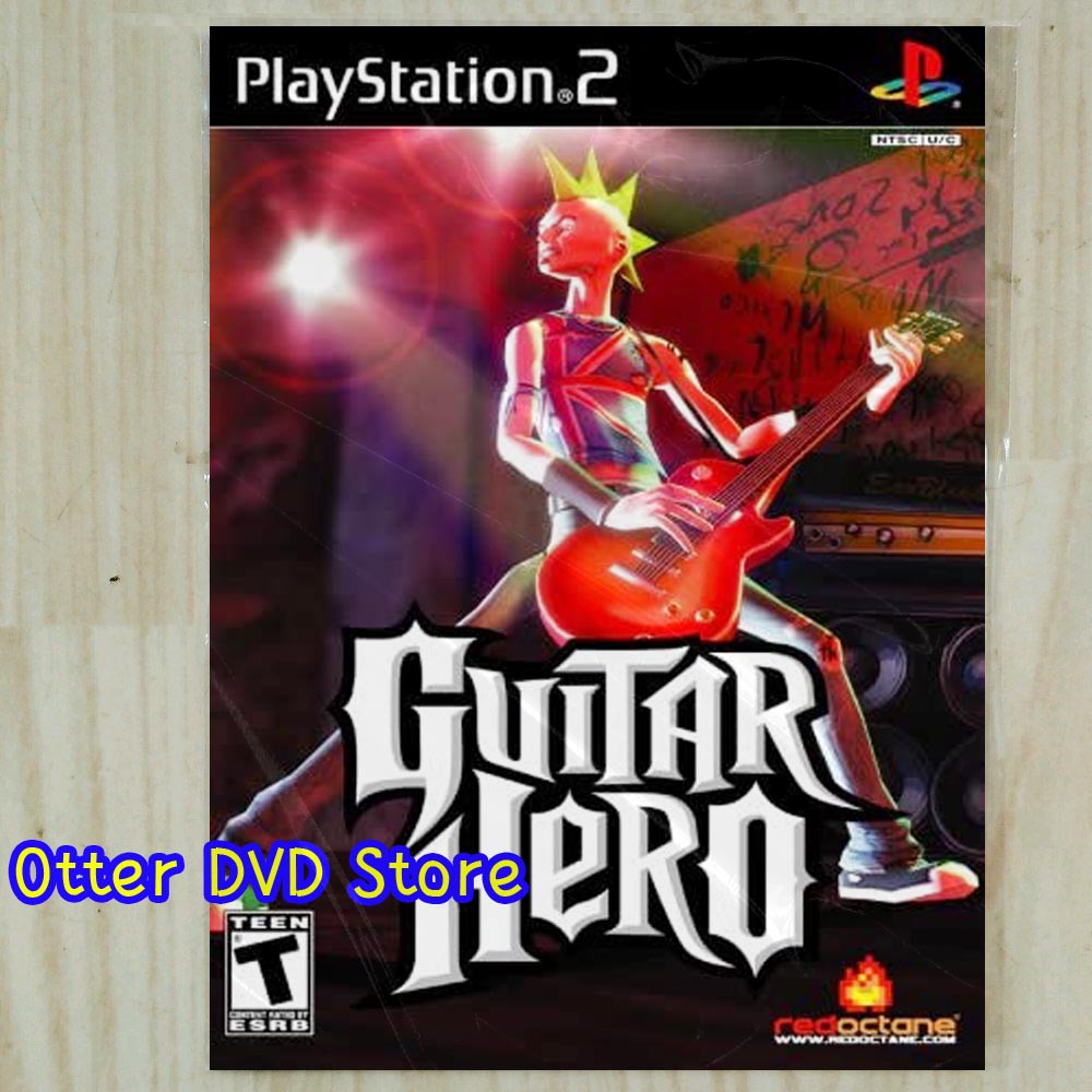 Jual Kaset Cd Game Ps2 Ps 2 Guitar Hero 1 Indonesia|Shopee Indonesia