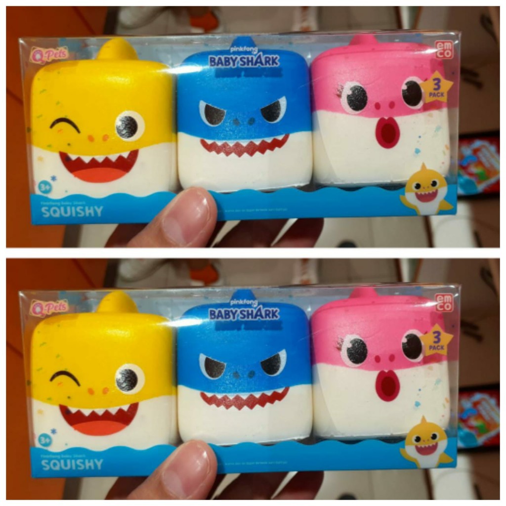 baby shark squishy toy