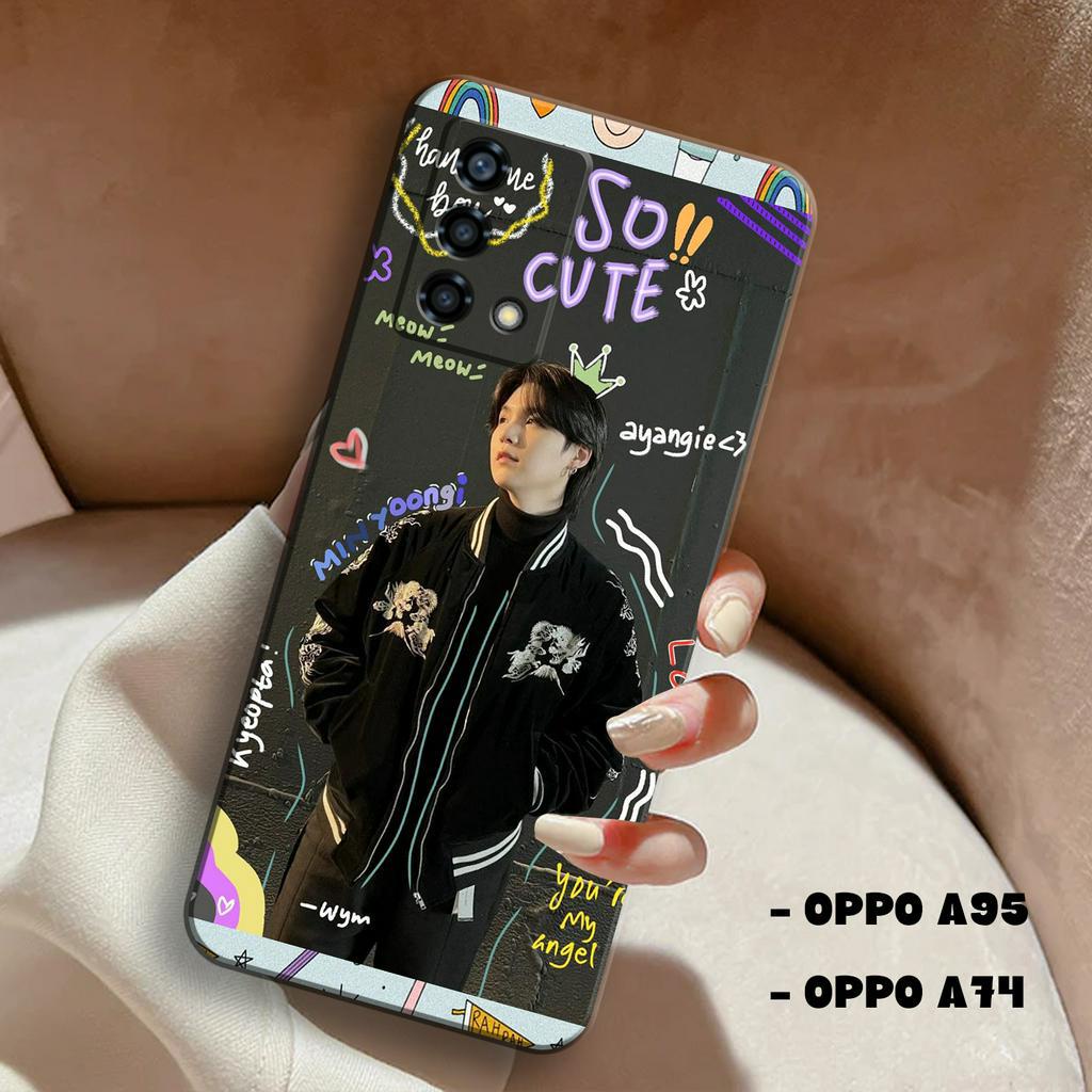 Case Hp OPPO A95 - A74 - Casing Hp OPPO A95 - A74 - Internal.Id - Fashion Case BTS - Case Cewek - Ca
