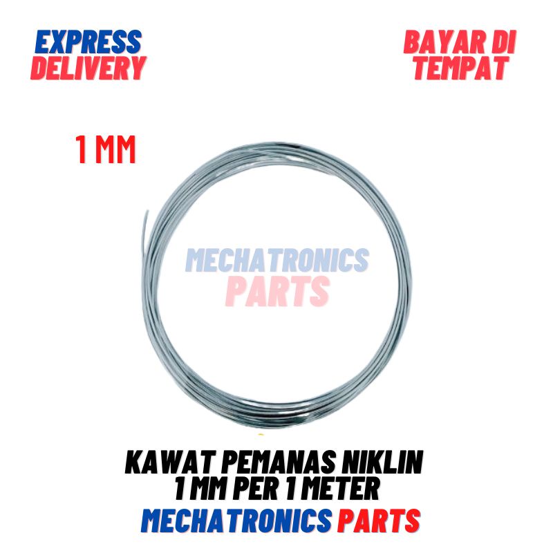 [5766] Kawat Pemanas Niklin Nikelin 1mm Permeter