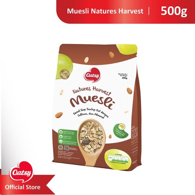 

Diskon OATSY Muesli Natures Harvest 500gr Diskon