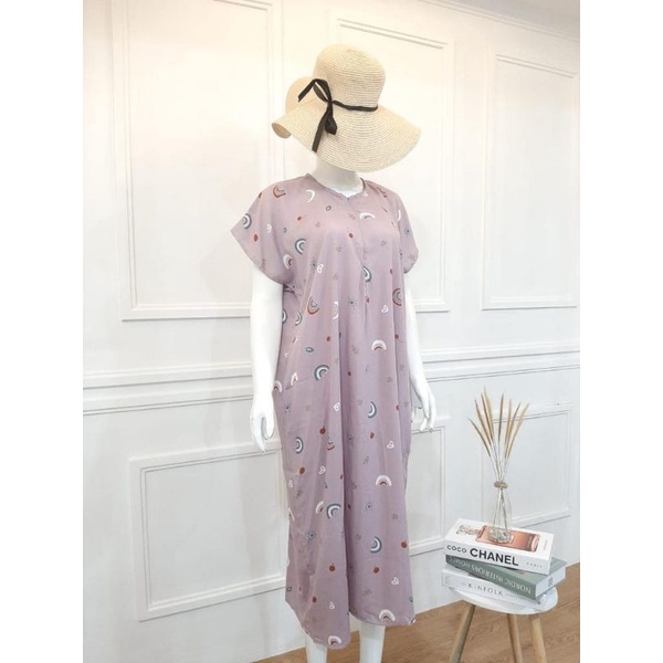 Daster Panjang Busui Semata Kaki | DASTER HABEL SEMATA KAKI