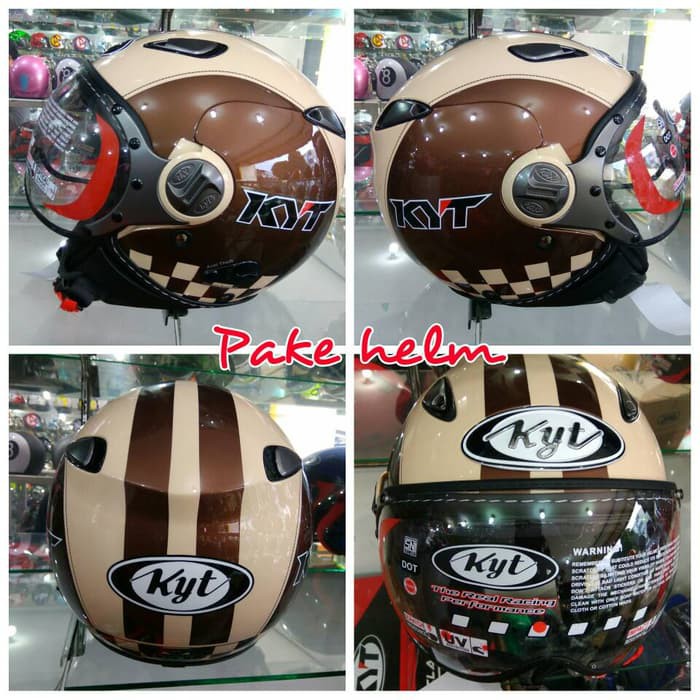 HELM KYT ELSICO #2 CREAM