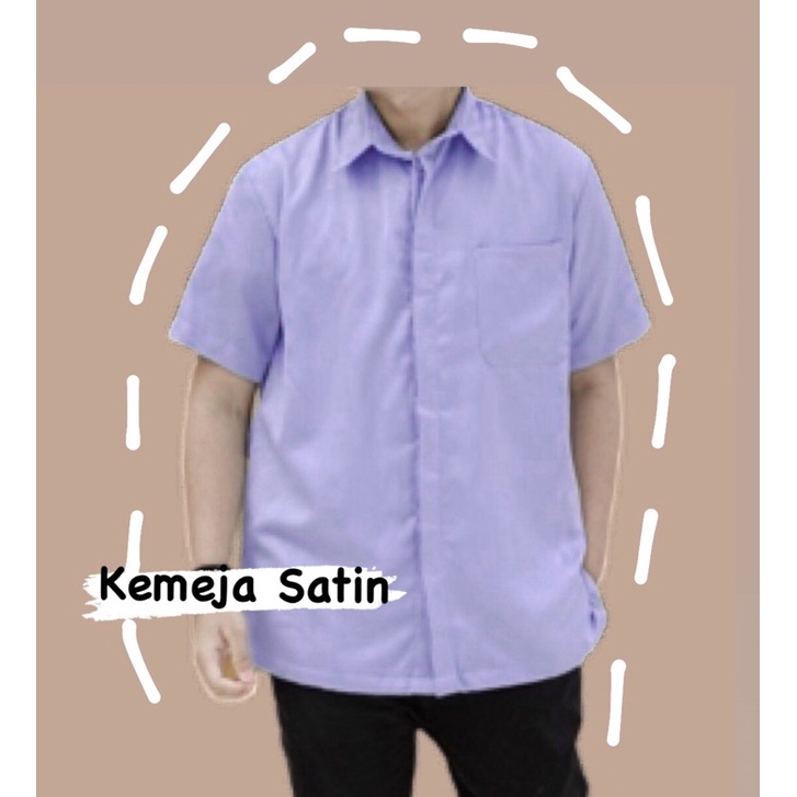 KEMEJA SATIN PRIA /KEMEJA SATIN PRIA COUPLE  LENGAN PENDEK