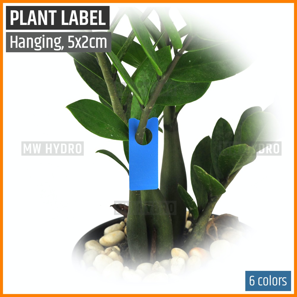 10 pcs Label Tanaman / Plant Label / Tag, Model Gantung / Hang, Tipis, 2x5 cm