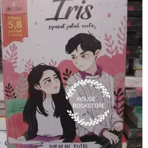 New Novel Iris Syarat Jatuh Cinta Kertas Bookpaper Penulis