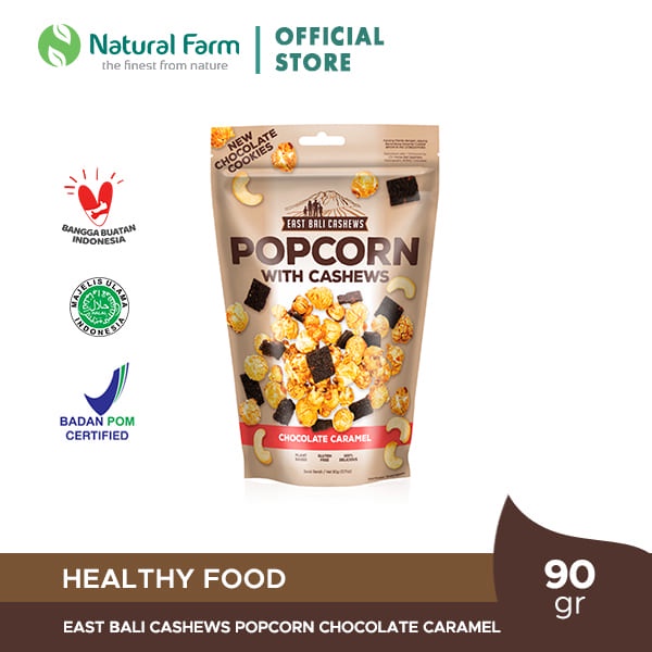 

East Bali Cashews Popcorn Chocolate Caramel - 90gr