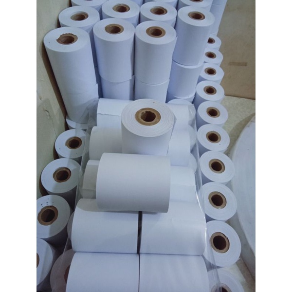 

klm KERTAS HVS 1PLY 58x48mm Setruk Casio kalkulator paket 1pck isi 10 roll