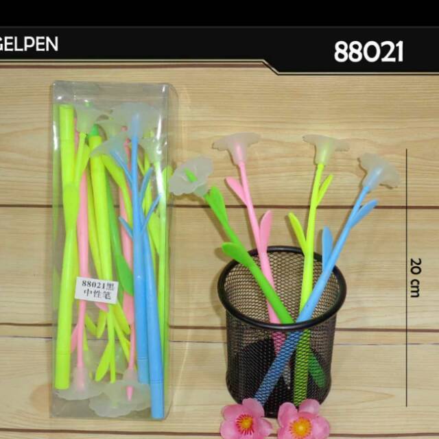 

Pulpen Bentuk Bunga / Souvenir Pulpen Bunga / Pena Bentuk Bunga Berubah Warna
