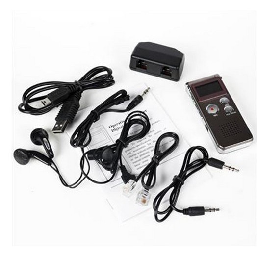 VCR-07 Professional 8GB Mini Digital Audio Voice Recorder USB Flash 650Hr Dictaphone MP3 Player